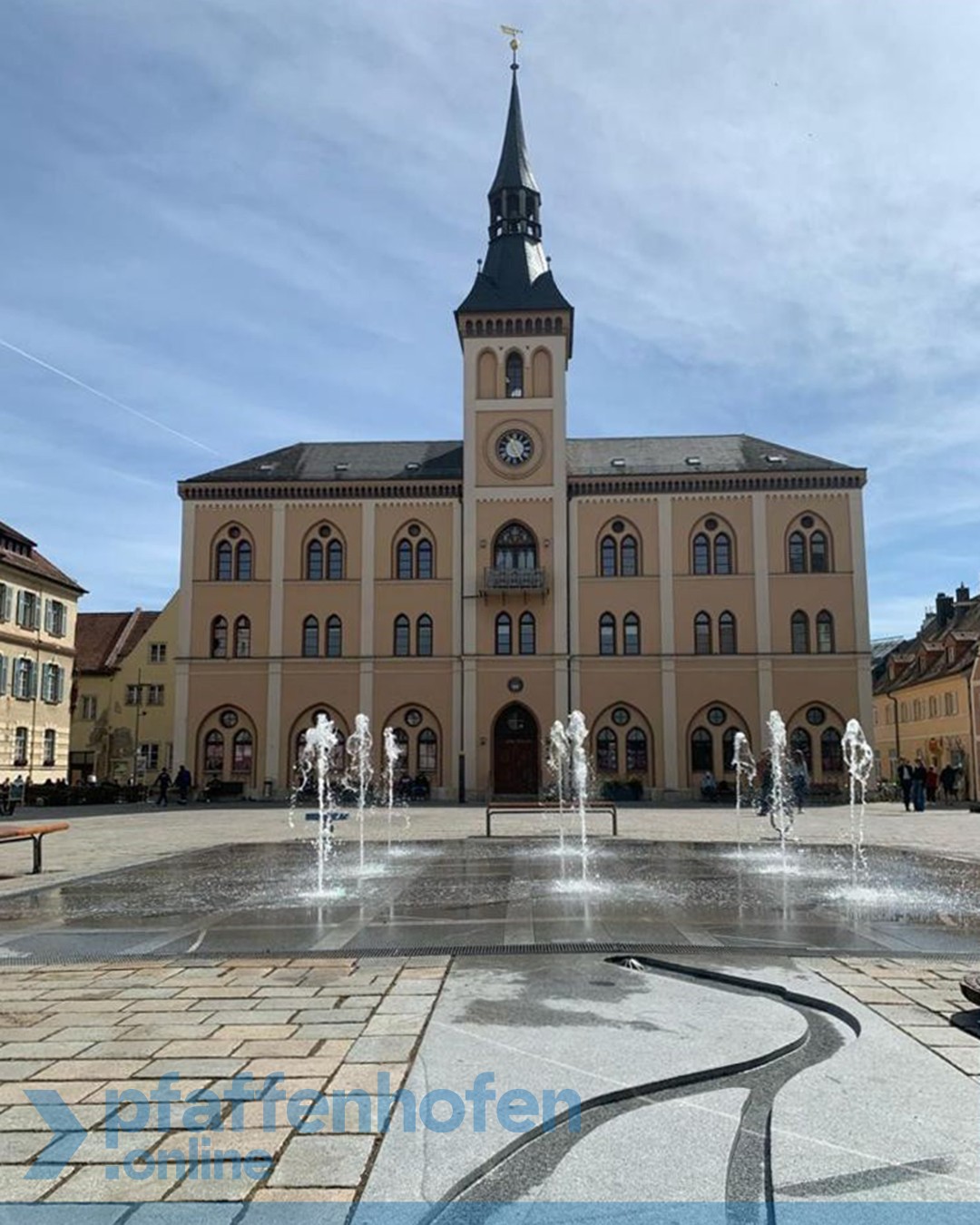 Wasserspiel PAF Hauptplatz