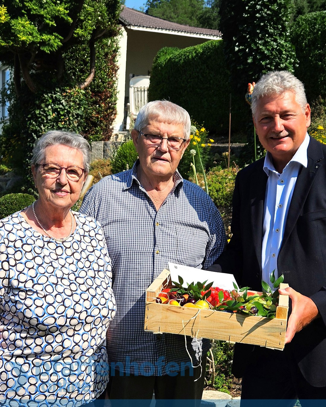 60 J Ehejubiläum Kreitmayr