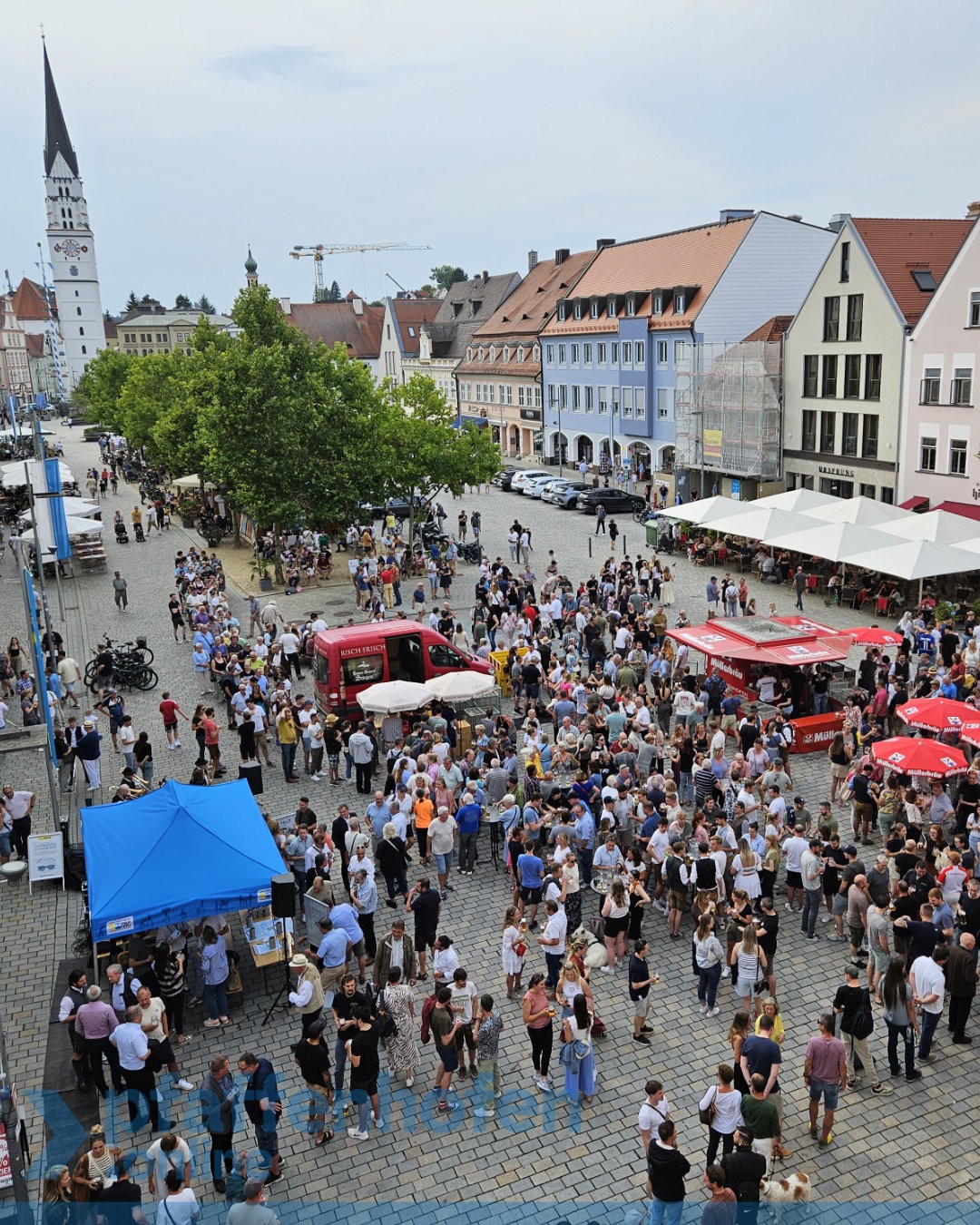 Bierprobe von oben