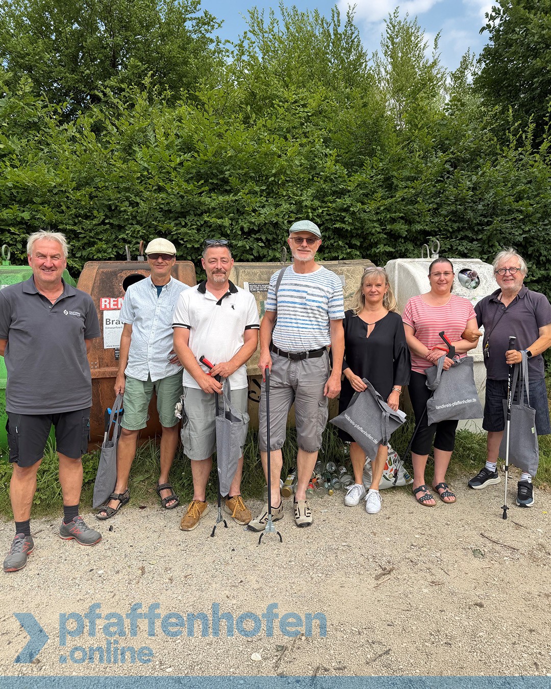 Gruppenbild Containerpaten