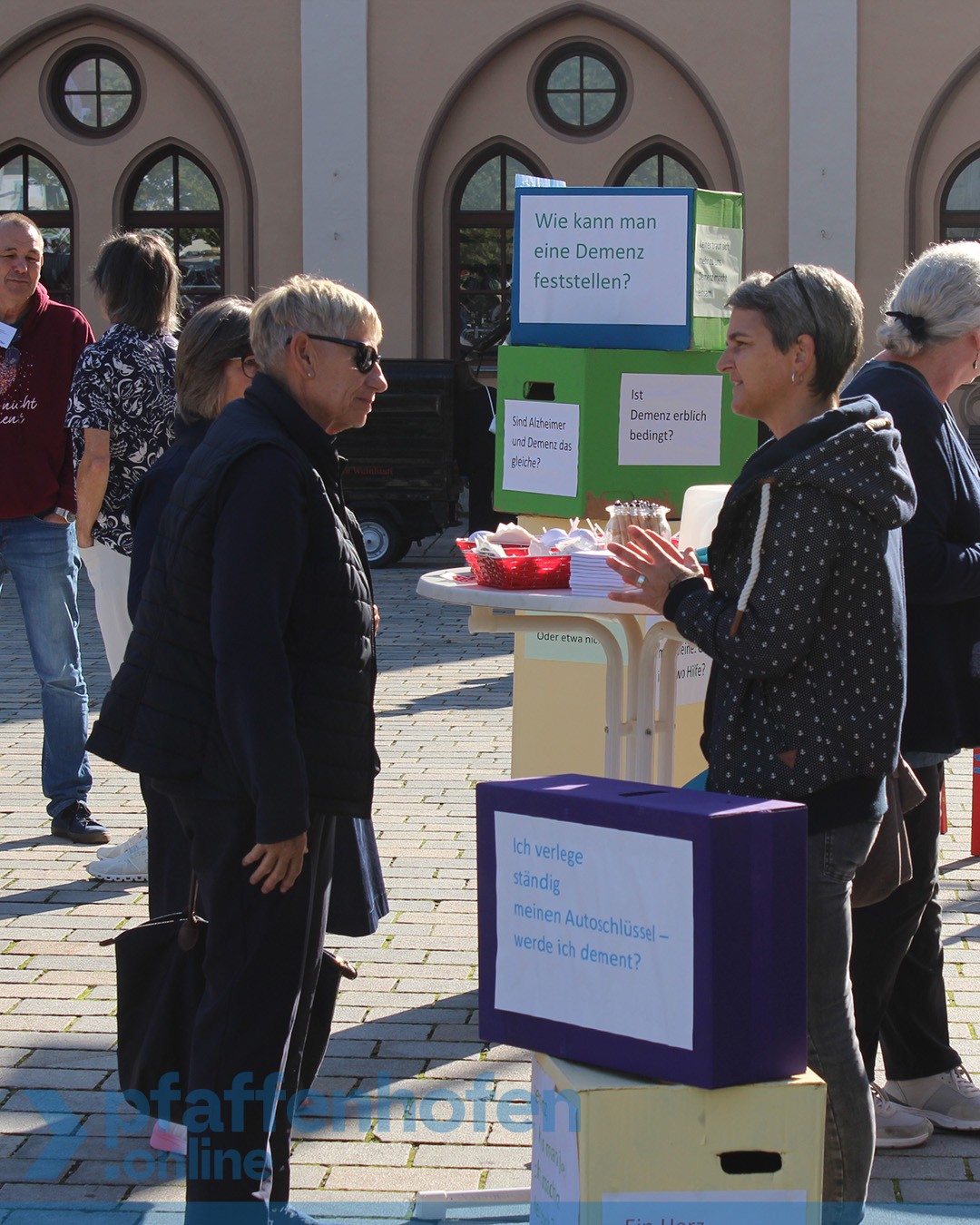 Wochenmarkt Demenzfreundliche Stadt