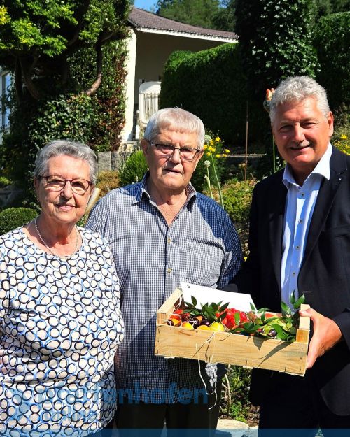 60 J Ehejubiläum Kreitmayr