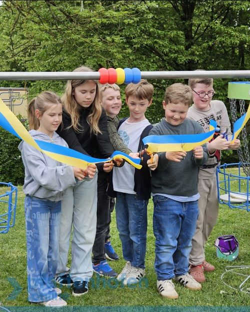 DiscGolf-Eröffnung-Kinder