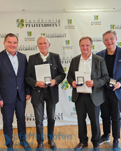 Landkreismedaille Gold