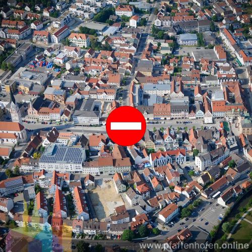 Keine-Durchfahrt-Hauptplatz